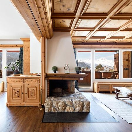 Spacious Apartment With Fantastic Alpine Panorama St. Moritz Kültér fotó