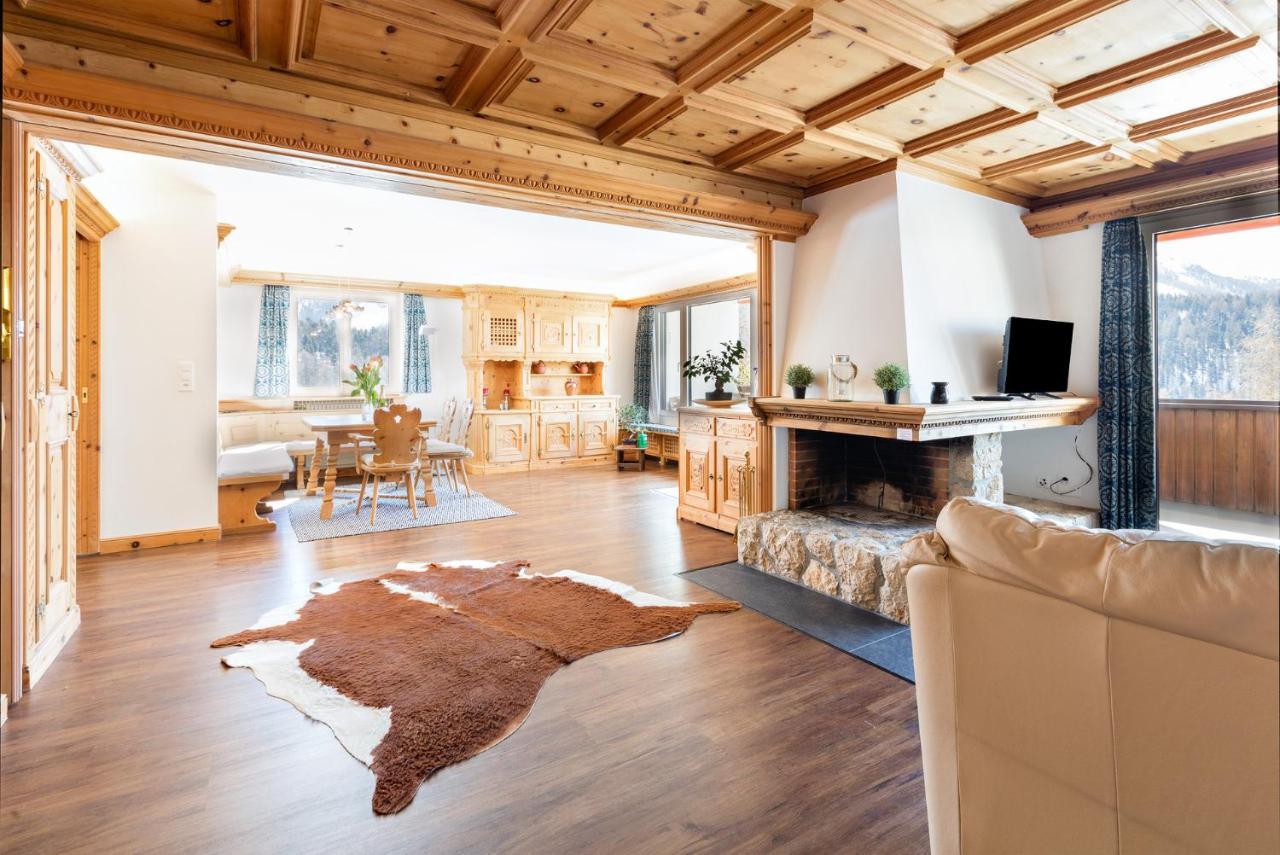 Spacious Apartment With Fantastic Alpine Panorama St. Moritz Kültér fotó