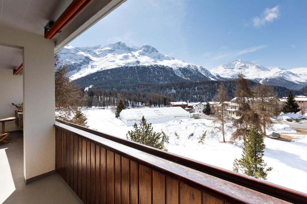 Spacious Apartment With Fantastic Alpine Panorama St. Moritz Kültér fotó