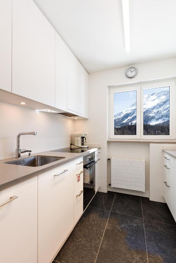 Spacious Apartment With Fantastic Alpine Panorama St. Moritz Kültér fotó