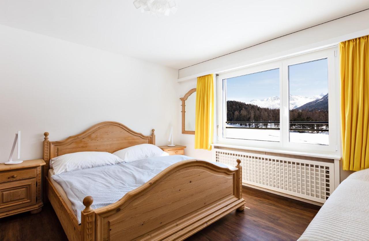 Spacious Apartment With Fantastic Alpine Panorama St. Moritz Kültér fotó